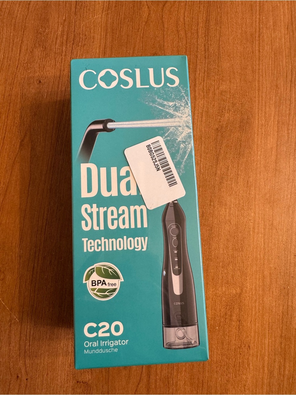 C20 Dual Stream Oral Irrigator - Teal/Black